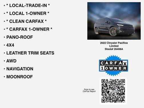 2022 Chrysler Pacifica Limited