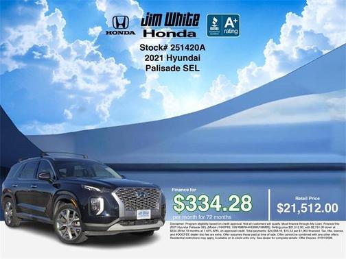2021 Hyundai PALISADE SEL