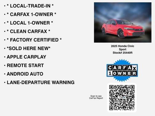 2025 Honda Civic Sport