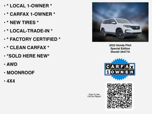 2022 Honda Pilot Special Edition