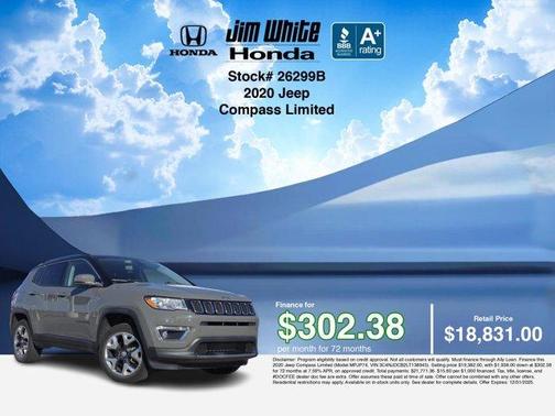 2020 Jeep Compass Limited