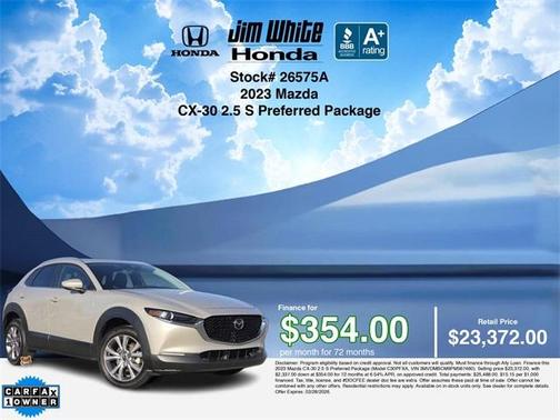 2023 Mazda CX-30 2.5 S Preferred Package