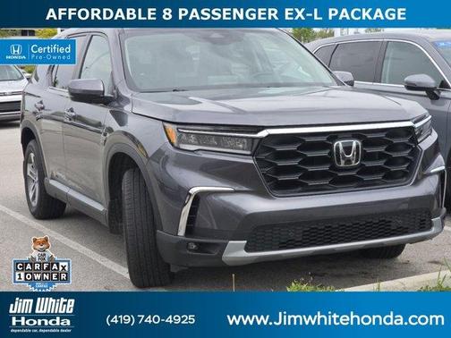 Modern Steel Metallic 2024 Honda Pilot EX-L