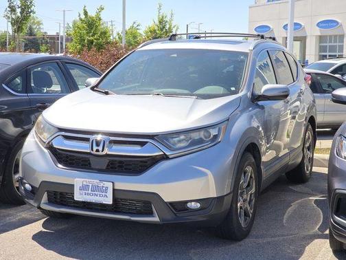 Diamond White Pearl 2017 Honda CR-V EX-L