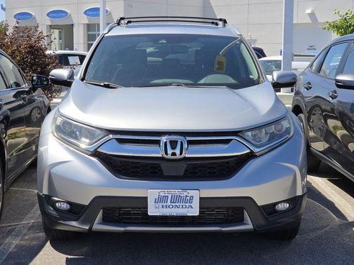 Diamond White Pearl 2017 Honda CR-V EX-L