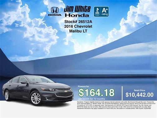 2016 Chevrolet Malibu 1LT