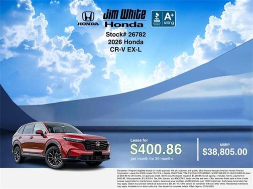2026 Honda CR-V EX-L