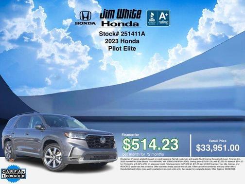 2023 Honda Pilot Elite