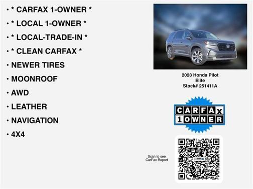 2023 Honda Pilot Elite