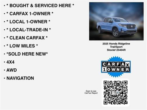 2025 Honda Ridgeline TrailSport