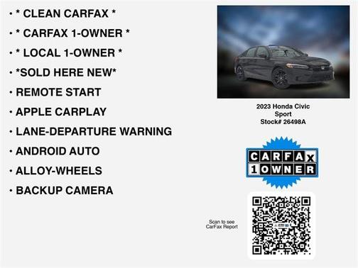 2023 Honda Civic Sport