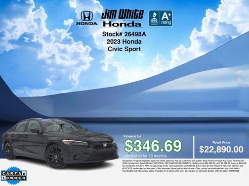 2023 Honda Civic Sport