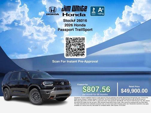 2026 Honda Passport TrailSport