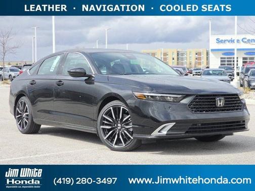 Black 2026 Honda Accord Hybrid Touring