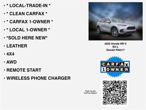 2025 Honda HR-V EX-L