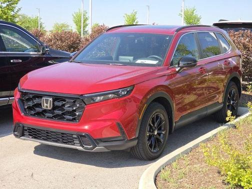 Radiant Red Metallic 2023 Honda CR-V Hybrid Sport