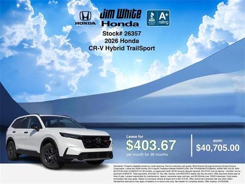 2026 Honda CR-V Hybrid TrailSport