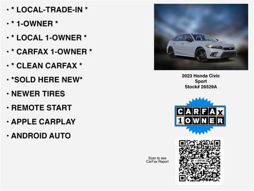 2023 Honda Civic Sport