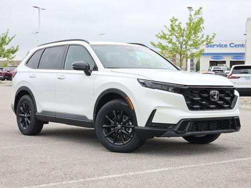 Platinum White Pearl 2026 Honda CR-V Hybrid Sport-L