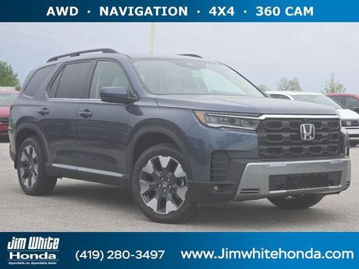 Smoke Blue 2026 Honda Pilot Touring