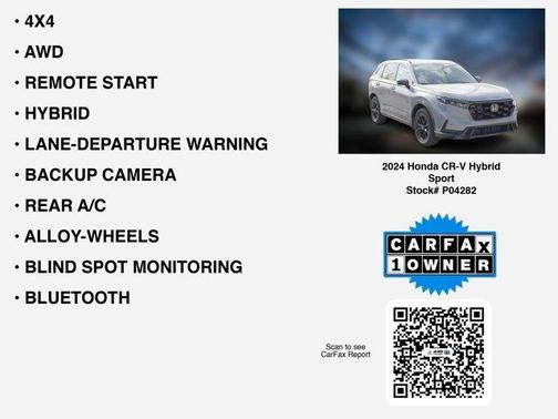 Urban Gray Pearl 2024 Honda CR-V Hybrid Sport