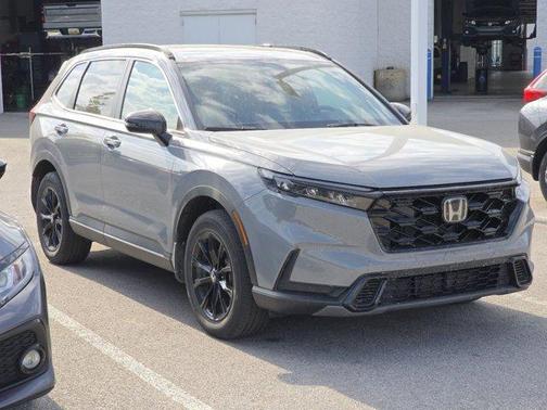 Gray 2024 Honda CR-V Hybrid Sport