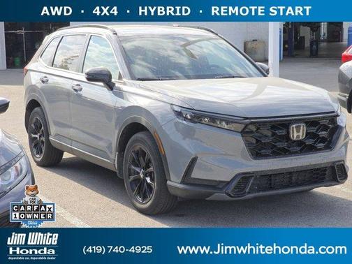 Gray 2024 Honda CR-V Hybrid Sport