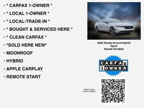 2023 Honda Accord Hybrid Sport