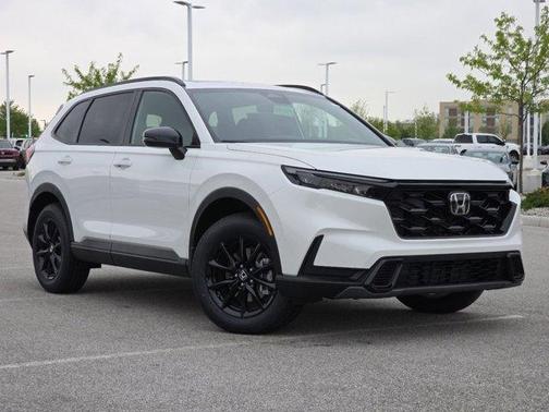 Platinum White Pearl 2026 Honda CR-V Hybrid Sport