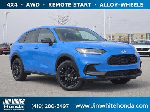 Blue 2026 Honda HR-V Sport