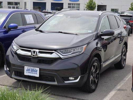 Modern Steel Metallic 2018 Honda CR-V Touring