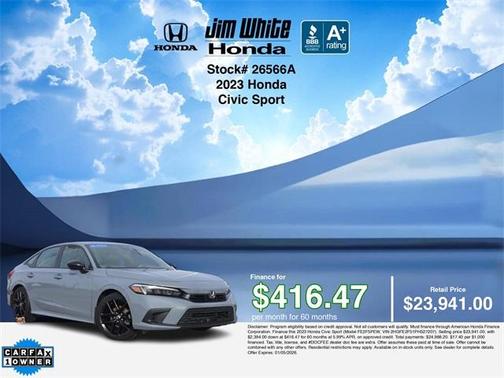2023 Honda Civic Sport
