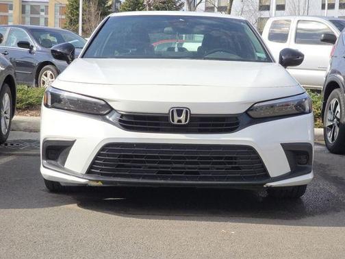 Platinum White Pearl 2023 Honda Civic Sport