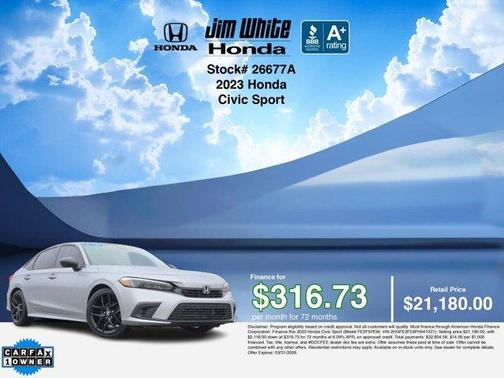 2023 Honda Civic Sport