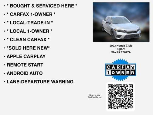 2023 Honda Civic Sport