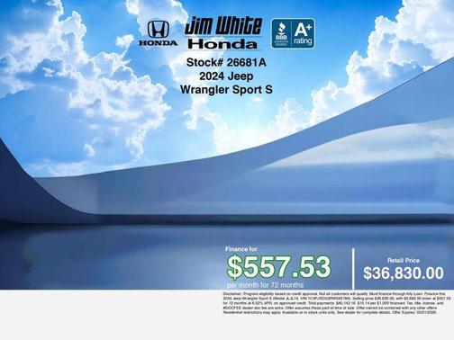 2024 Jeep Wrangler Sport