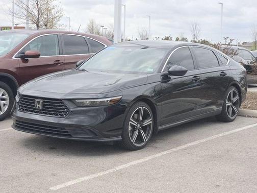 Crystal Black Pearl 2024 Honda Accord Hybrid Sport
