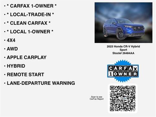 2023 Honda CR-V Hybrid Sport
