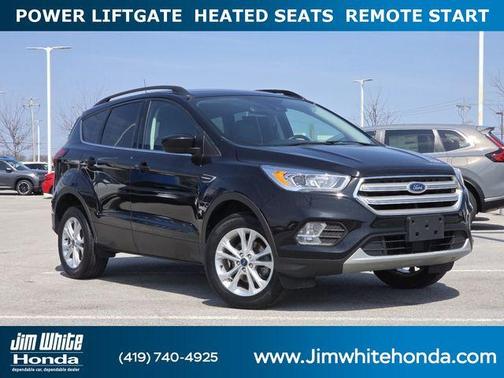 Agate Black Metallic 2019 Ford Escape SEL