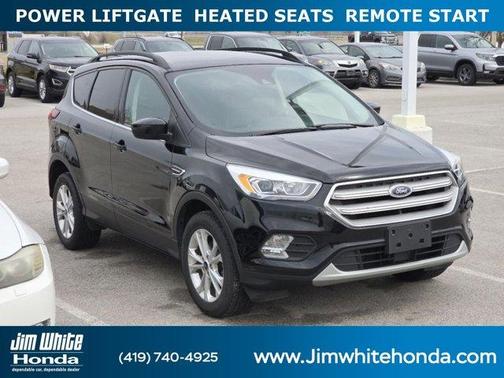 Agate Black Metallic 2019 Ford Escape SEL