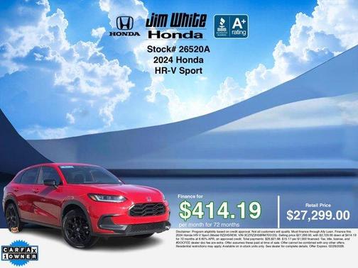 2024 Honda HR-V Sport
