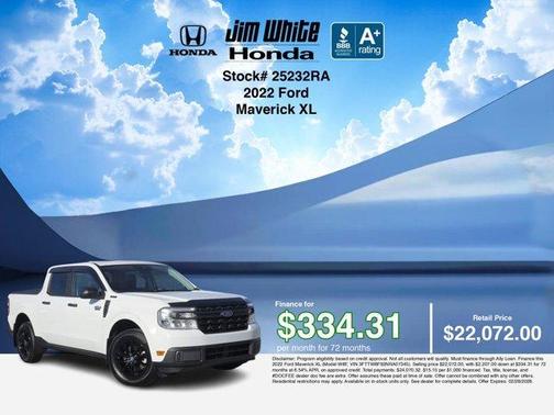 2022 Ford Maverick XL