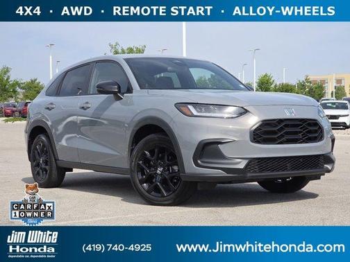 Urban Gray Pearl 2024 Honda HR-V Sport