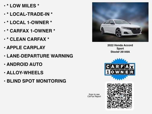 2022 Honda Accord Sport 1.5T
