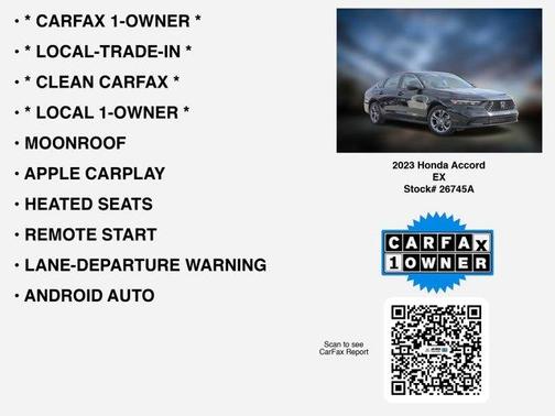 2023 Honda Accord EX