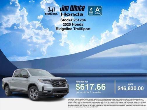 2025 Honda Ridgeline TrailSport