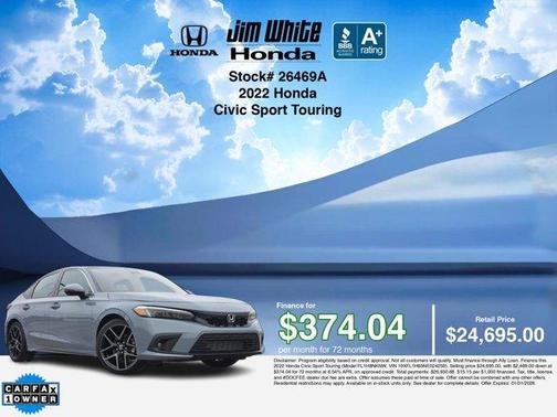 2022 Honda Civic Sport Touring