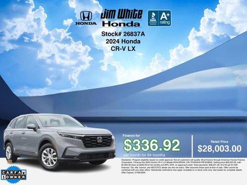 Urban Gray Pearl 2024 Honda CR-V LX