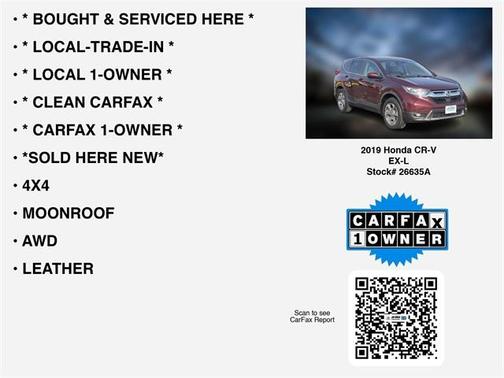 2019 Honda CR-V EX-L