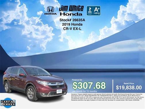 2019 Honda CR-V EX-L